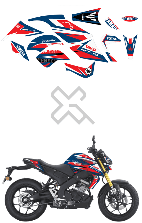MT-15 Full Body Full Sticker | MT-15 Full Body Graphics